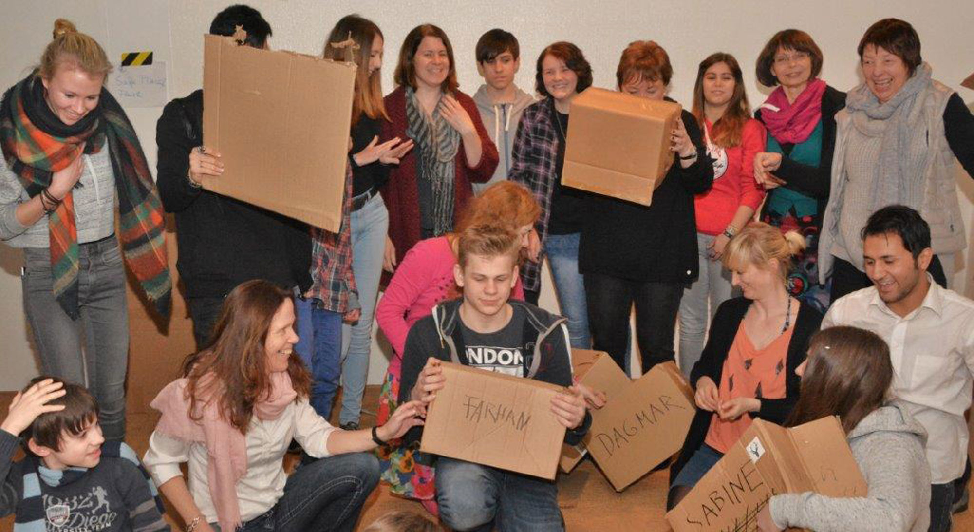 Theatergeflüster Aufführung "4 Wände voll"